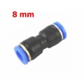 Fitting PU8 ข้อต่อลม ข้อต่อตรง 8 mm นิวเมติกส์